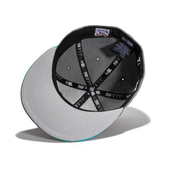 New Era Anaheim Angels Hunter Pack 59FIFTY Hat Club Exclusive Gray / Camo 7 1/4 - Picture 2 of 3